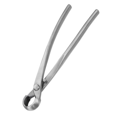 Bonsai Tool - 8.3'' Stainless Steel Knob Cutter, Applying to Garden (Silver)