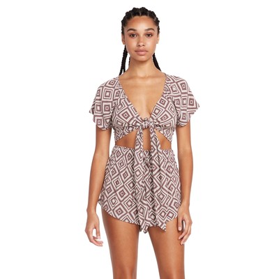 

Женский топ Volcom в стиле ретро-очки, Slate grey