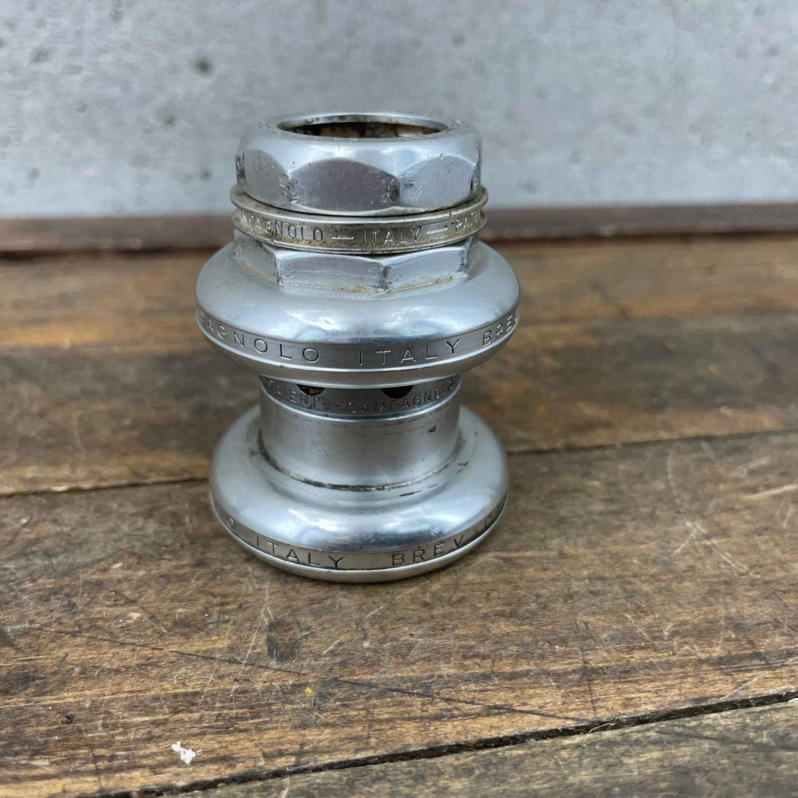 Vintage Campagnolo Super Record Headset Italian Alloy Spacer