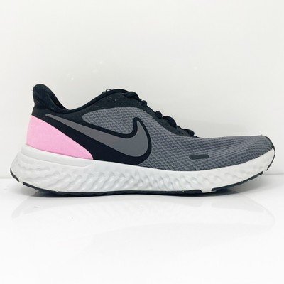 

Nike Womens Revolution 5 BQ3207-004 Серые кроссовки для бега, размер 7, Серый, Revolution 5