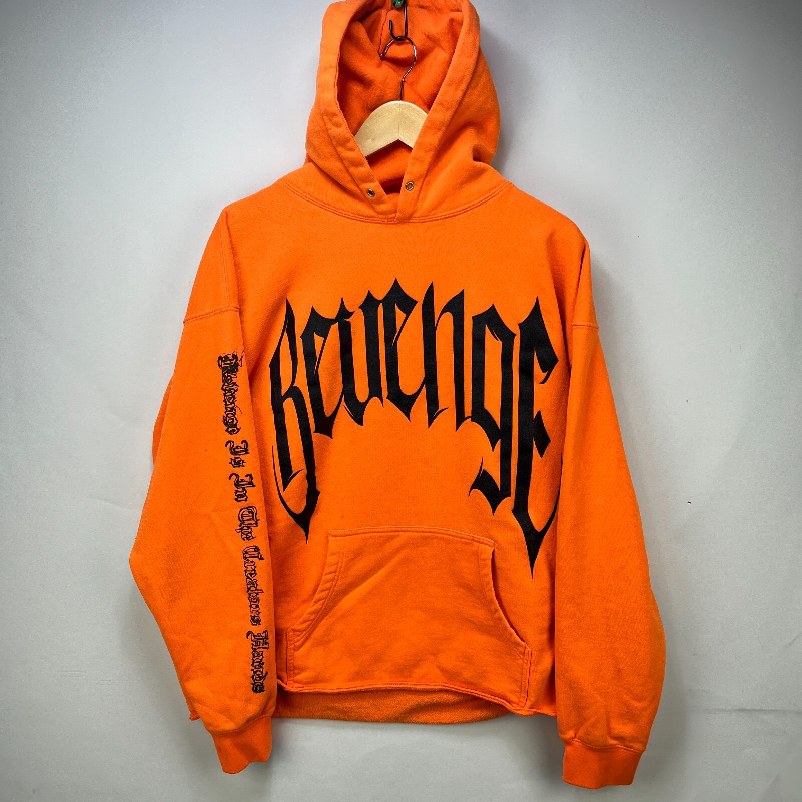 Revenge x Trippie Redd Orange Hoodie XL | eBay