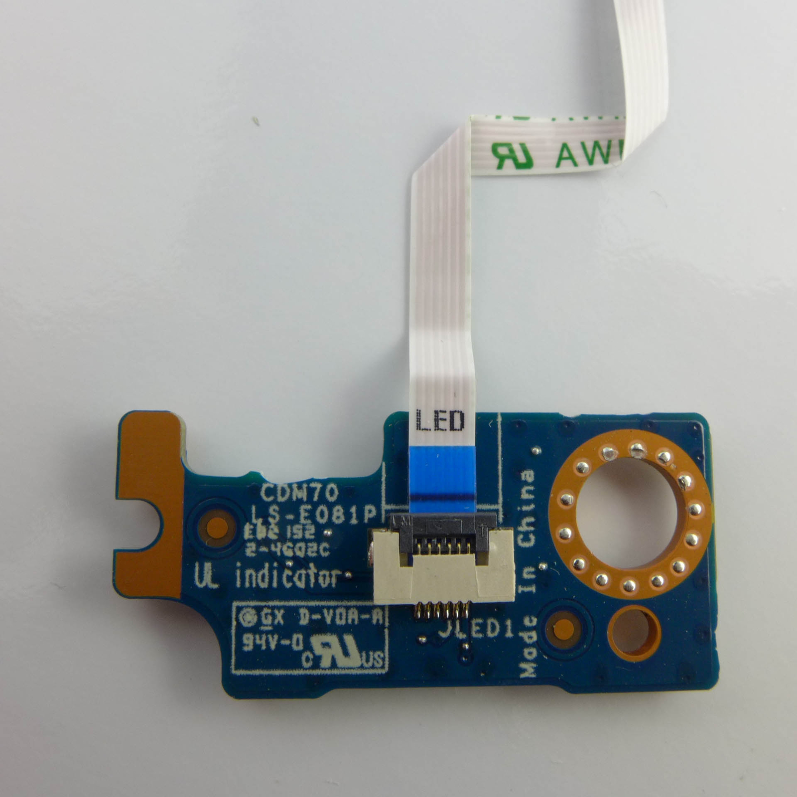 ORIGINAL DELL Latitude 5480 LED board  ✅