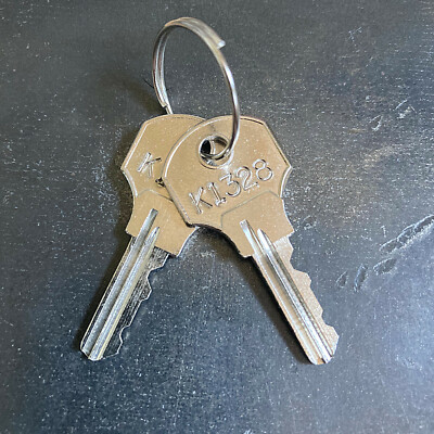 (2) Kennedy Tool Box Replacement Keys Cut Key Code K1200 - K1449 -Licensed Lksmt