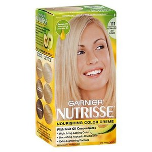 3 Pk Garnier Nutrisse Extra Light Ash Blonde 111 White Chocolate