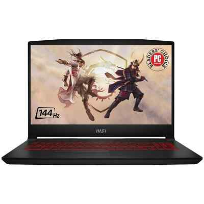 MSI Katana GF66  15.6in (1TB SSD, Intel Core i9 2.50 GHz, 16GB 1TB W11 *REF* A