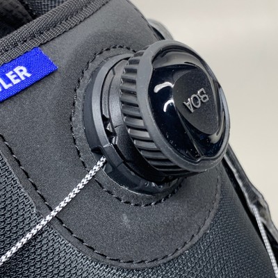 Pre-owned Burton Ruler Boa Medium Stiff Snowboard Boot Black Sz Mens 10 20317100-001