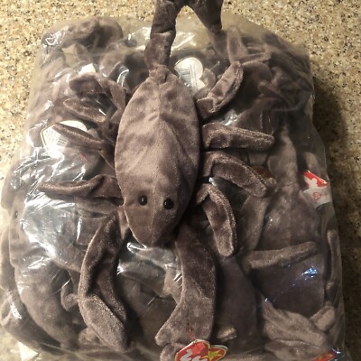 12 Pack Brand New TY Beanie Baby - STINGER the Scorpion (8 in)! Factory 12 New!
