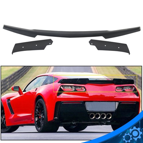 Для 14-19 Corvette C7 Задний спойлер багажника с боковым крылышком Stage 2 Stingray Z06 Z07