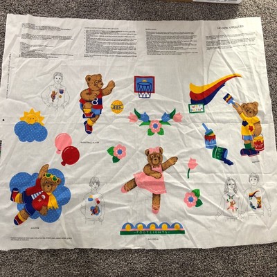cranston print works bear pattern sew bear sewing pattern 