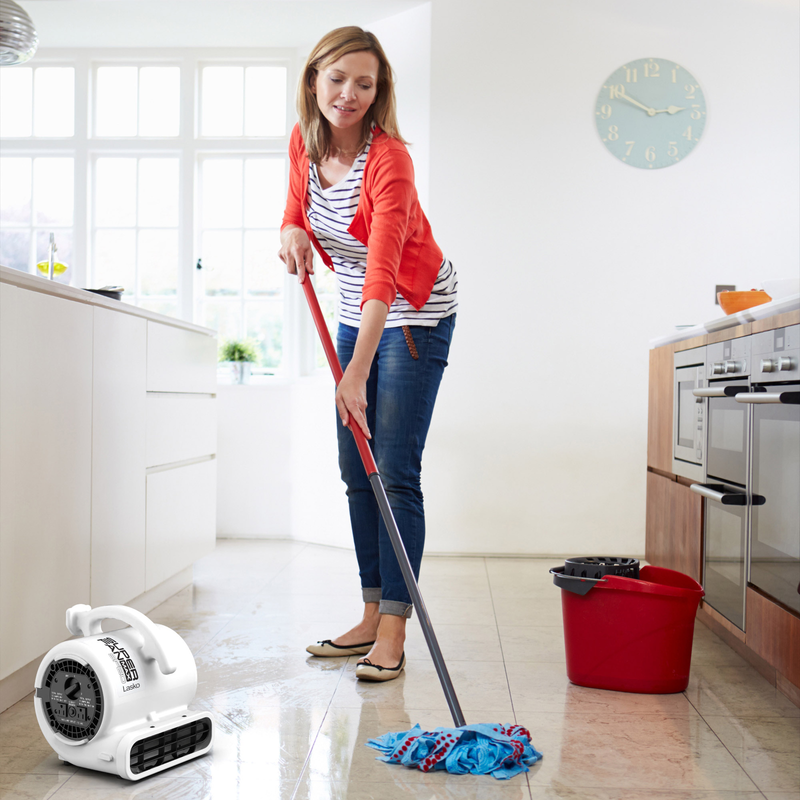 Multi-Purpose Compact Air Mover Fan, Portable, 3 Speed, Lasko Super Fan Max NEW