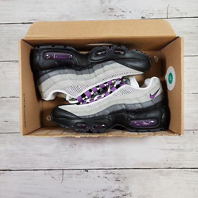 NIKE Women Air Max 95 Black Disco Purple DH8015 003 Sz 5.5 New