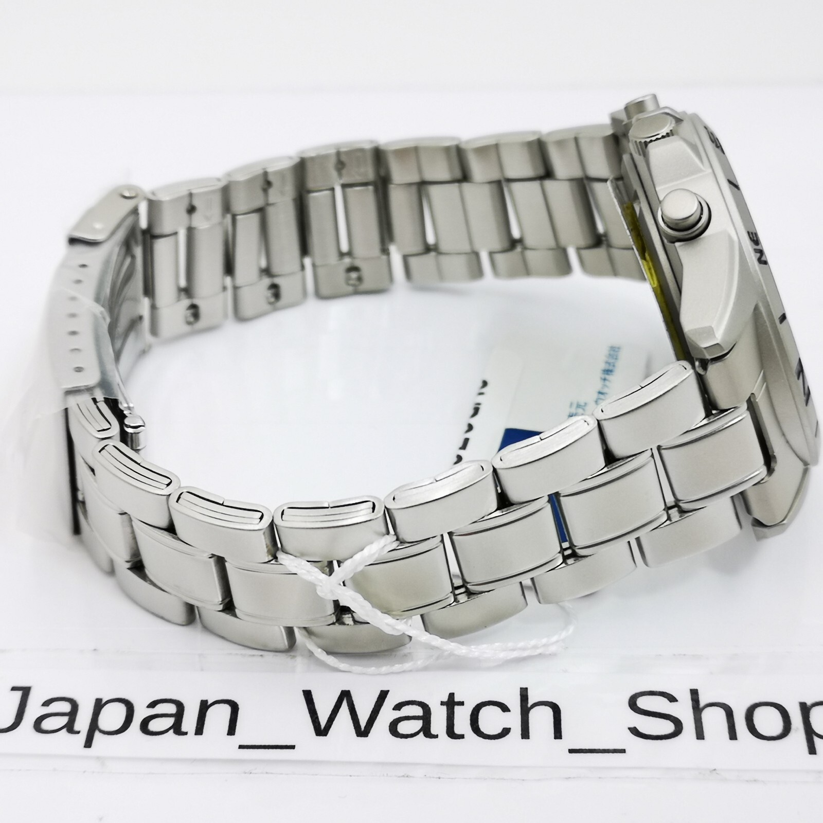 SEIKO Chronograph SND379P1 Blue Silver Men's Watch New in Box