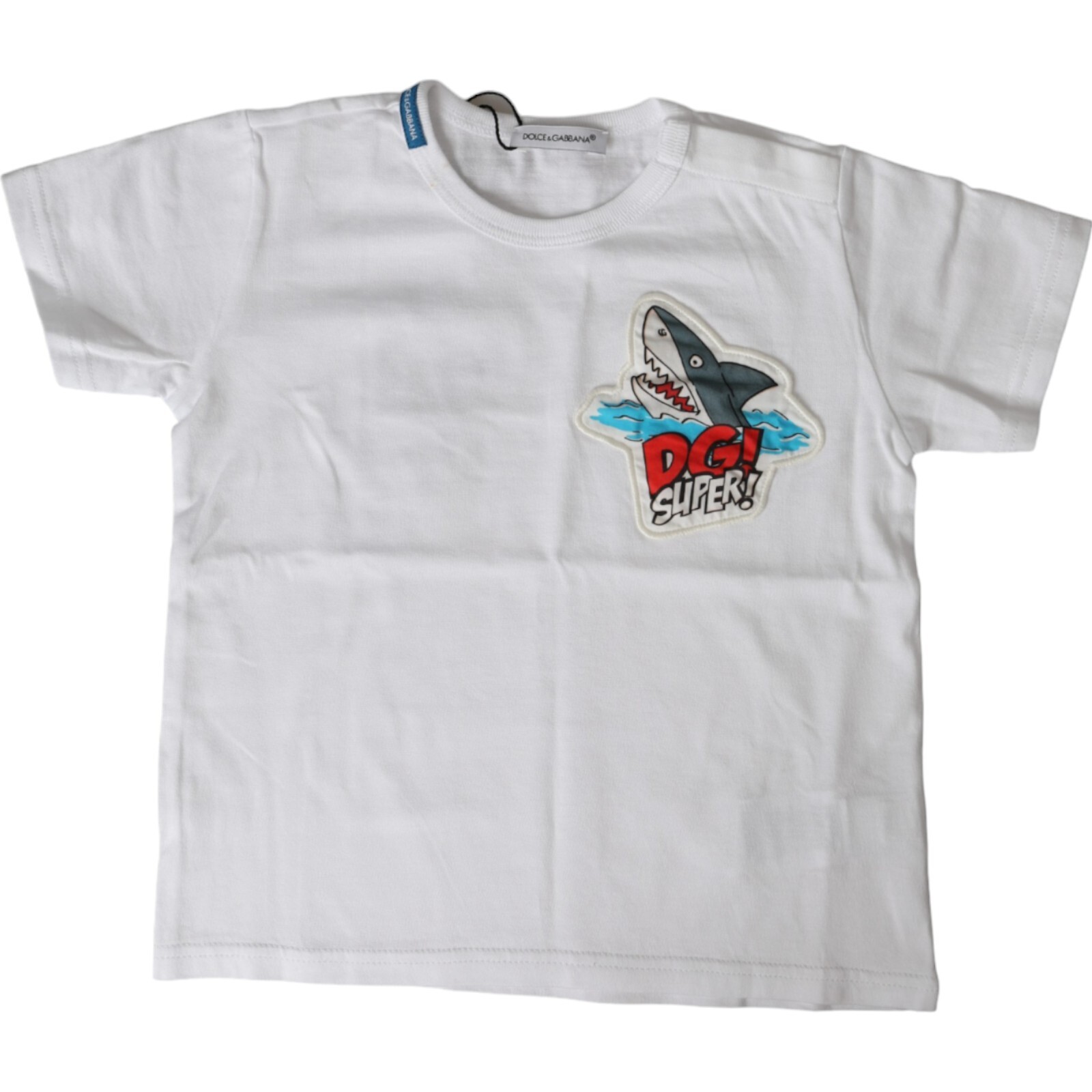 DOLCE & GABBANA 柄プリント スウェット ホワイト トップス XS Dolce & Gabbana DGVIB3 logo-print Cotton Sweatshirt | White