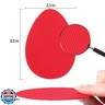 CZBYXA12 Red Bottom Shoe Sole Protector,Sole Guard - Non-Slip Shoe Pads | Compatible with Christian Louboutin Heels | Smooth Surface Traction | Scratch Prevention(3.5