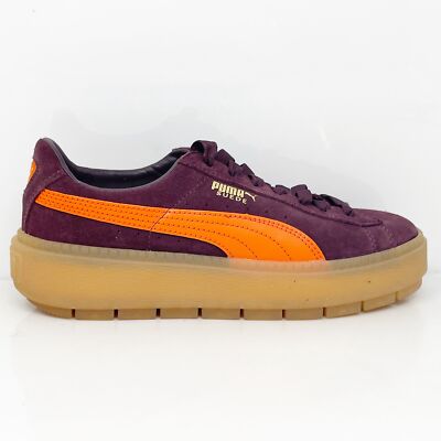 

Puma Womens Platform Trace 367057 01 Красная повседневная обувь Кроссовки Размер 8, Красный, Platform Trace