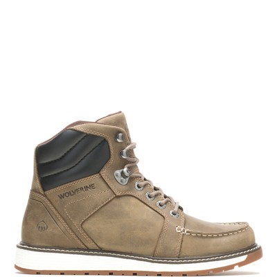 

Wolverine Hellcat Wedge Moc-Toe Ultraspring WP 6 Мужские коричневые широкие ботинки, Коричневый, Wolverine Hellcat Wedge Moc-Toe Ultraspring Waterproof 6"