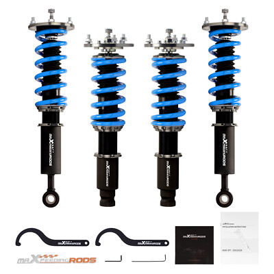 MaXpeedingrods Racing Coilover Shocks Absorbers For Mitsubishi Eclipse 95-99