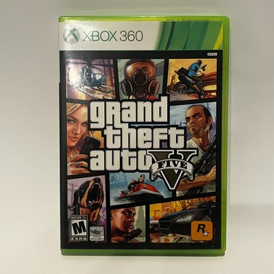 Grand Theft Auto V (Microsoft Xbox 360, 2013) Complete CIB w/ Manual & Map
