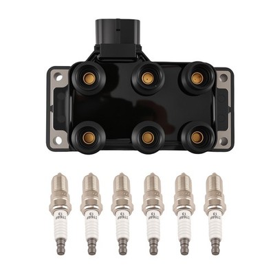 Ignition Coil Spark Plug Kit for Ford Mustang Premium 4.0L V6 2005-2010