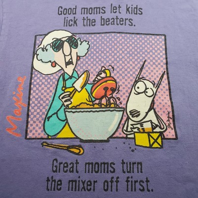 Vtg Y2K Funny Hallmark Cartoon Maxine T Shirt Mens Sz Medium Jerry Leigh *Read*