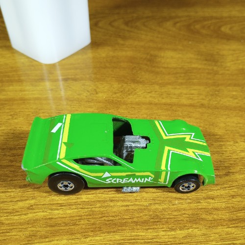 Vintage Hot Wheels Screamin' Green Dodge Funny Car BW