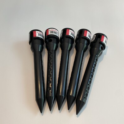 Lot of 5 Brand New DEEP DRIP 8-inch WATERING STAKES Irrigation Tube Gardening
