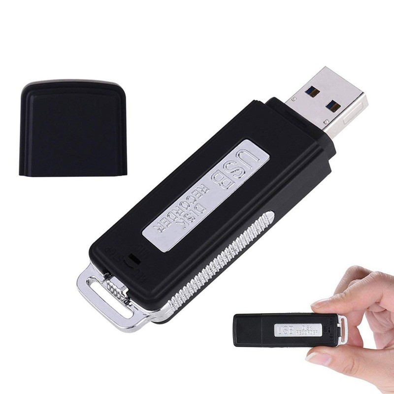 4GB Digital Voice Recorder Rechargeable USB Digital Audio Vo