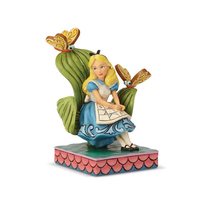 Jim Shore Curiouser and Curiouser - Alice In Wonderland 6001272 NEW 2019 Disney