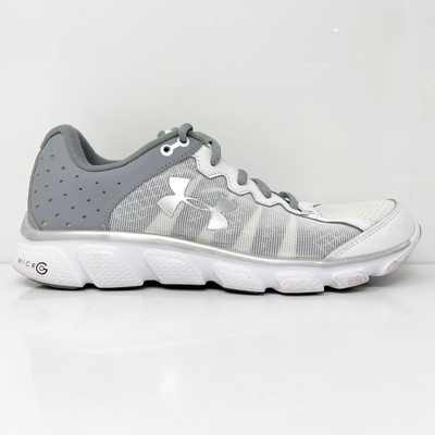 

Under Armour Womens Micro G Assert 6 1266252 Белые кроссовки Кроссовки Размер 9.5, Белый, Micro G Assert 6