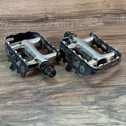 SHIMANO DEORE XT PD-M735 ペダル Vintage Shimano PD-M735 Deore XT Platform MTB Pedals | eBay