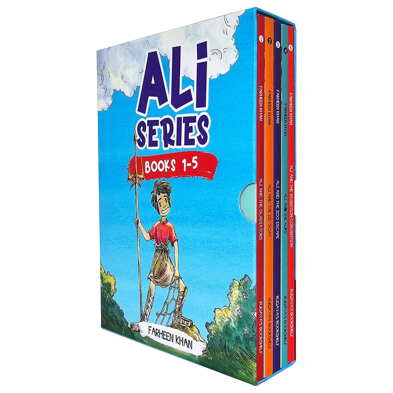 The Ali Series by Farheen Khan: 5 Books Box Set - Age 8+ - Paperback