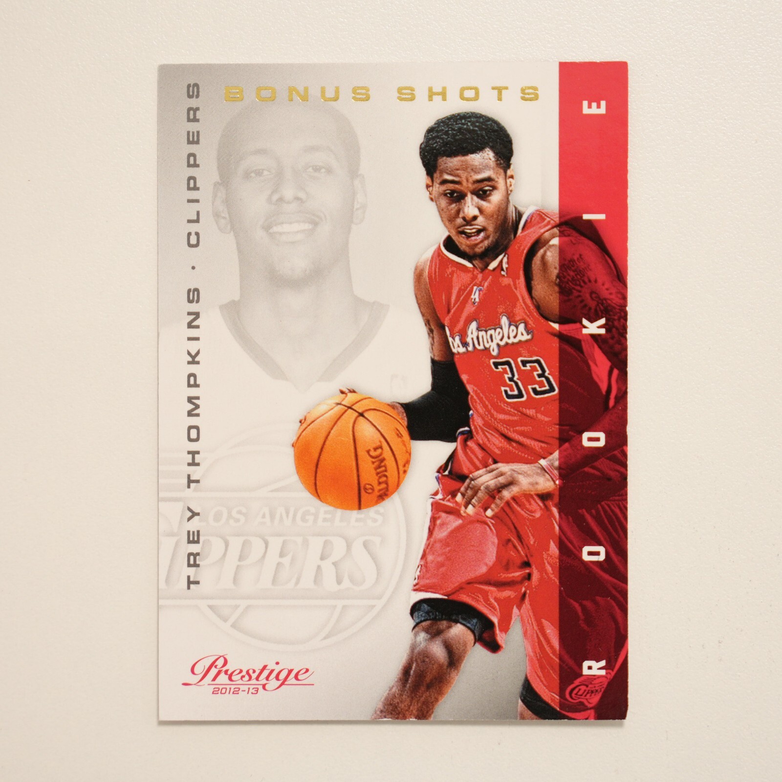 2012-13 Panini Prestige Basketball Trey Thompkins Rookie