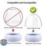 bahforam Avent Baby Bottle Caps and Lids, Fits Avent Bottles, Pack of Various Pack of 5
