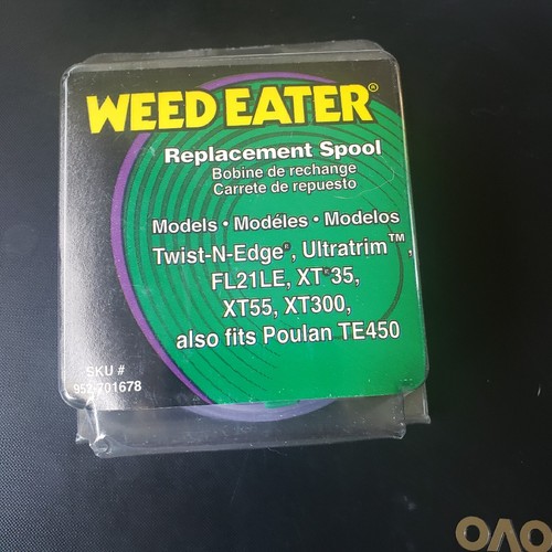 Trimmer Replacement Spool 25ft .08" Green 952-701678 *genuine* New!