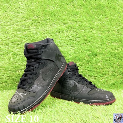 Nike SB Dunk High Pro Melvins Black 2005 Size 10 305050 003