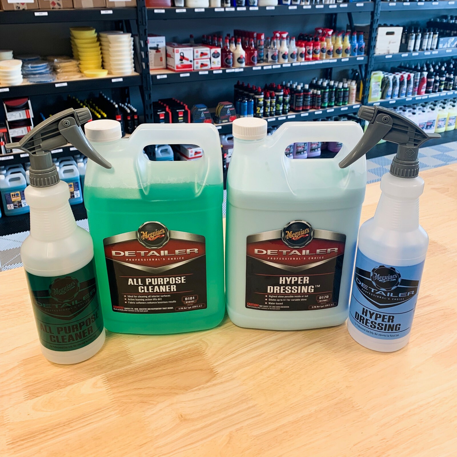 Meguiar's D170 Hyper Dressing D101 All Purpose Cleaner Engine Bay And