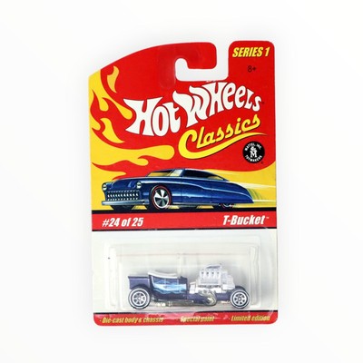 Hot Wheels T-Bucket #24 - Black - 2005 Hot Wheels Classics A