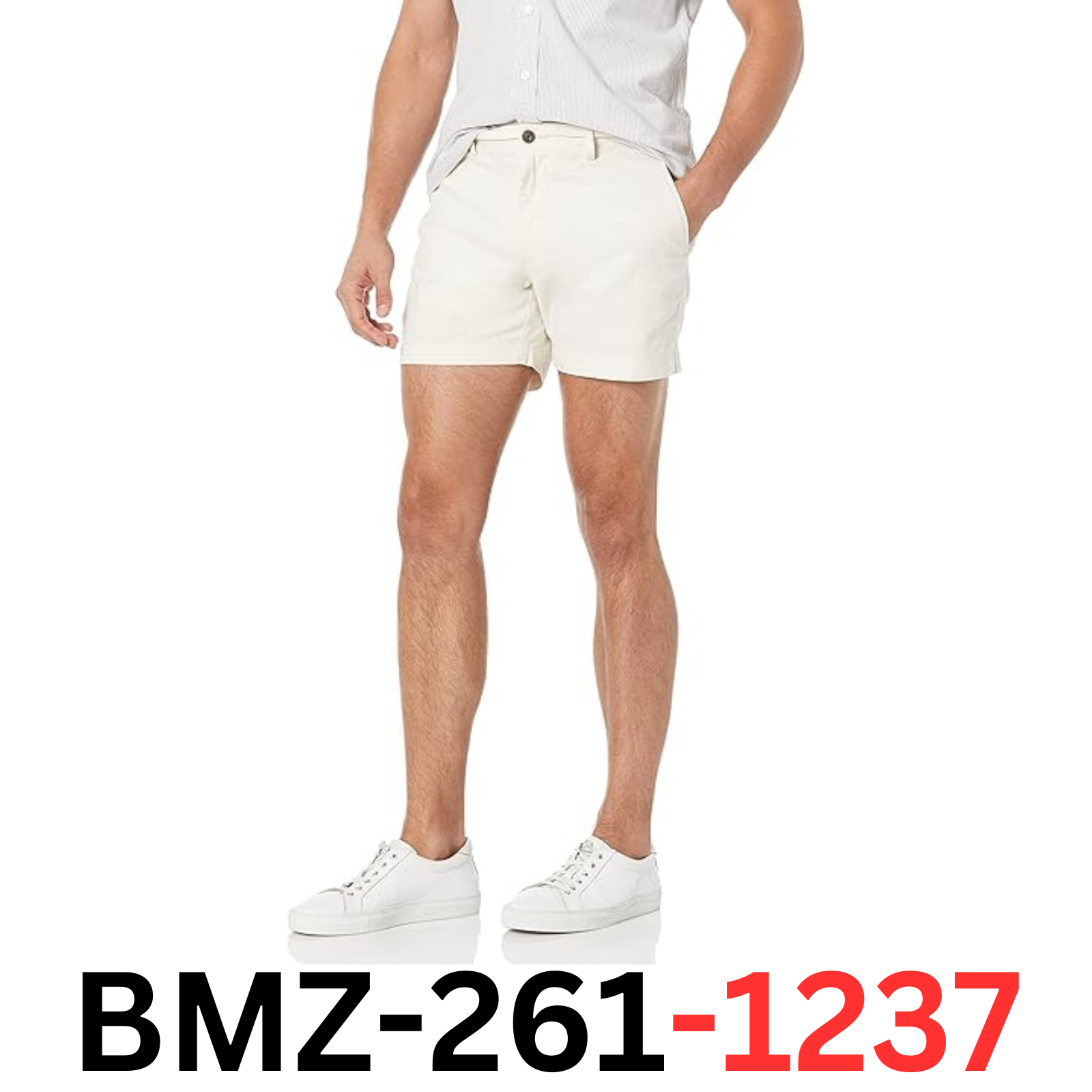 Amazon Essentials Men's Slim-Fit 5" Lightweight Comfort Stretch Oxford Short, 36