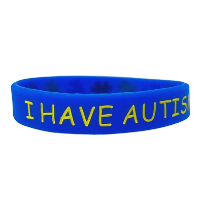 Autism Wristband For Kids Medical ID Bracelet Autistic Aspergers ASD Alert