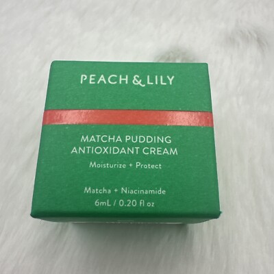 Peach & Lily Matcha Pudding Andioxidant Cream 0.20fl.oz / 6mL - New - Mini Size