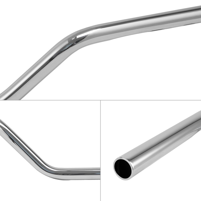 Chrome 5'' Rise 1" Ape Hanger Bar Handlebar Fit For Harley Sportster XL1200 Dyna
