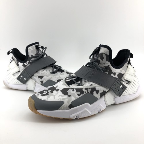 huarache black and white camo