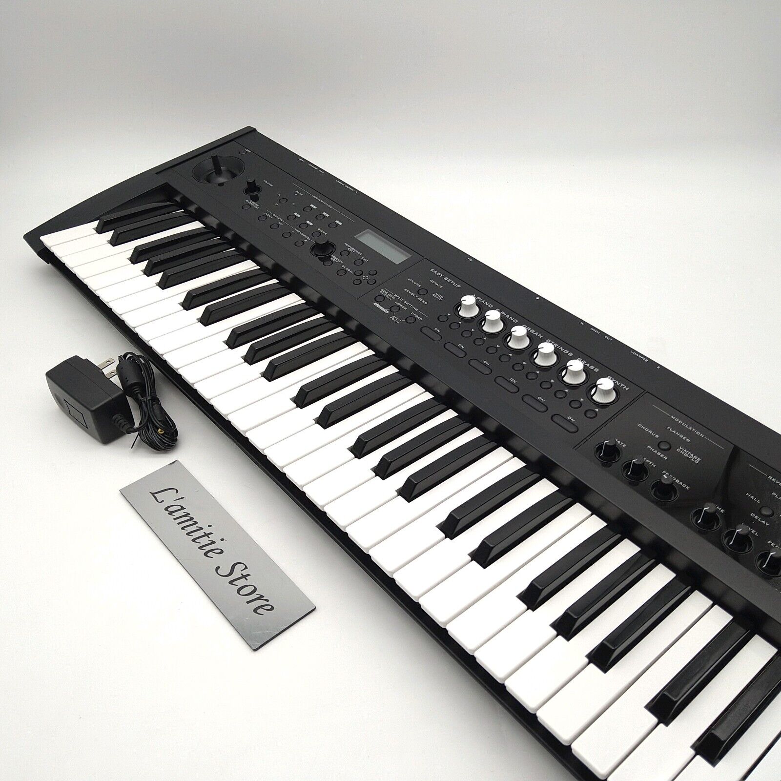 Korg PS60+Case 61-Key Electric Keyboard Synth Synthesizer Korg PS60+Case 61-Key Electric Keyboard Synth Synthesizer