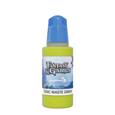 Pintura acrílica verde de residuos tóxicos SFG-25 para miniaturas, 17 ml, aca...