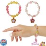 LUV HER Disney Princess Belle Girls Jewelry Set - Dress up 9 Piece Toy Jewelry Box Set with Bead Necklace, Bracelet and Ring - Play Accessories - Ages 3+