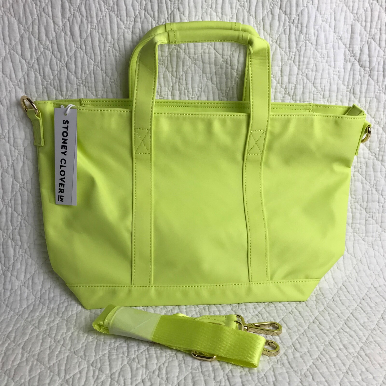 Stoney Clover Lane Classic Mini Tote One SZ Lime SCL-NMT-014
