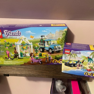 LEGO Friends Tree-Planting Vehicle 41707 and Turtle Protection 41697 Lot