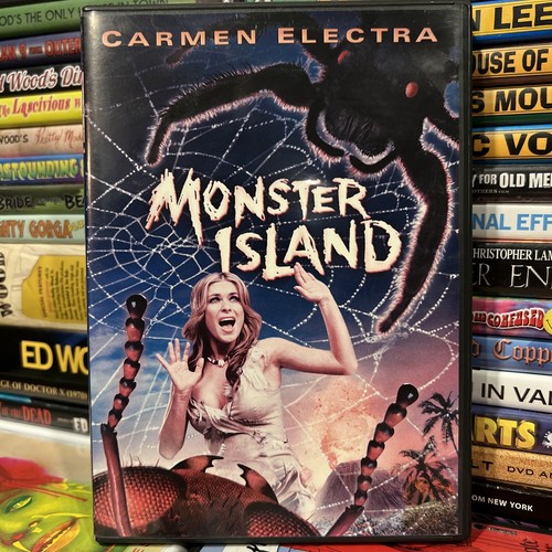 Monster Island 2004 DVD Carmen Electra Adam West Horror