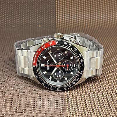 Pre-owned Seiko Prospex Ssc915p1 Speedtimer Chronograph Sapphire Solar Power Men's Watch
