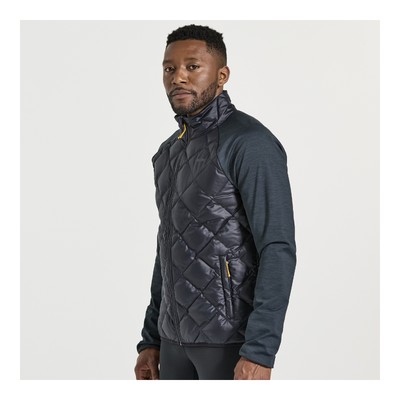 

Мужская куртка Saucony Boulder Oysterpuff Black  Apparel, Черный